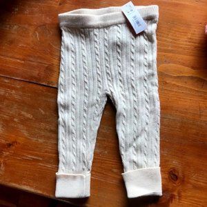 6 - 12 Month Knit Baby Pull On Pants